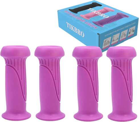 Bike Handlebar Grips for Kids – Non-Slip Scooter Handle Grips for Boys and Girls, Soft TPR Rubber Fits Balance Bikes, Tricycles in Saudi Arabia