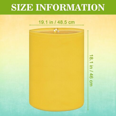 1Pcs 5 Gallon Filter Bags, Windspeed Oxford Cloth All-Mesh Filter Bags for 5 Gallon Bucket with Filter Screen and Storage Pouch (yellow(73 Micron)) in Saudi Arabia