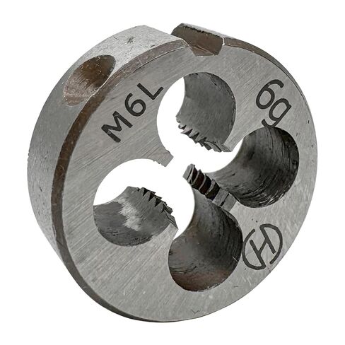 M6 x 1mm Left Hand Thread Die,Machine Thread Left Hand Threading Die,High Speed Steel Round Thread Die Left Hand(1Pcs) in Saudi Arabia