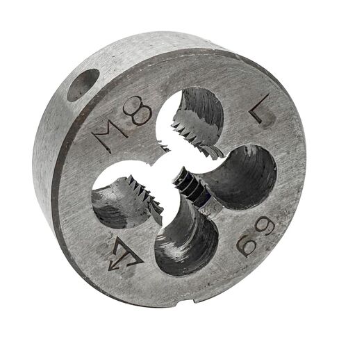 M6 x 1mm Left Hand Thread Die,Machine Thread Left Hand Threading Die,High Speed Steel Round Thread Die Left Hand(1Pcs) in Saudi Arabia