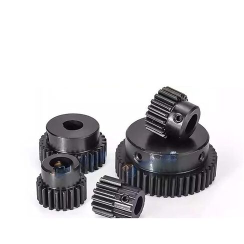 1 وضع D هول Spur Gear 19/20/25/30 أسنان 45 # قطع تروس معدنية فولاذية (6 × 5 مم، 30 أسنان) in Kuwait