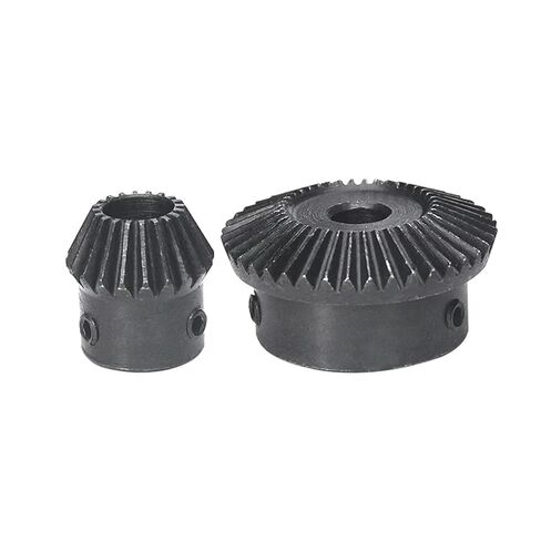 Single 1.5 Module Bevel Gear 1:2 30/40Teeth 45# Steel Bore 5-20mm Mechanical Transmission 1Pcs(19mm,40 Teeth) in Saudi Arabia
