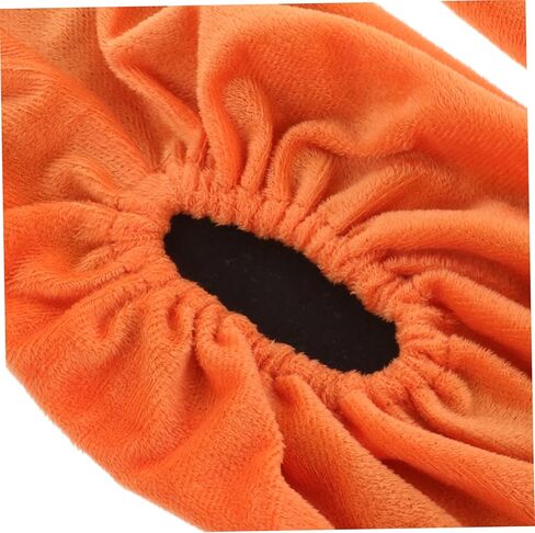 DECHOUS 2pairs Bowling Shoe Covers Indoor Sliding Lint Covers Adult Non-Slip Warm Cozy Washable Bowling Ball Accessories Golden in Saudi Arabia