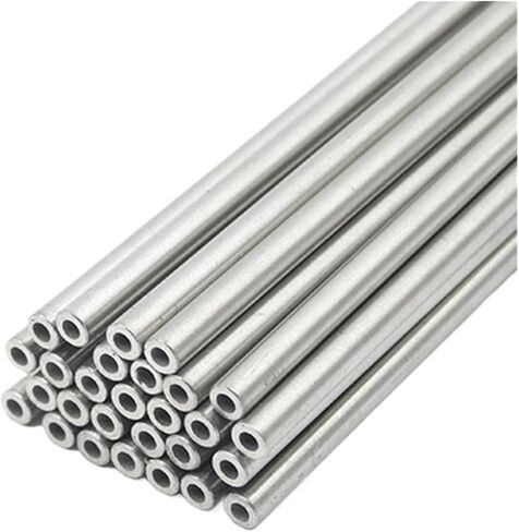 2Pcs Length 500mm 304 Stainless Steel Capillary Tube OD 9/9.5/10/11/12mm Pipe Wall Thick 0.3/0.5/0.8/1/1.5/2/2.5/3/4mm(9x1.5mm 2pcs) in Saudi Arabia