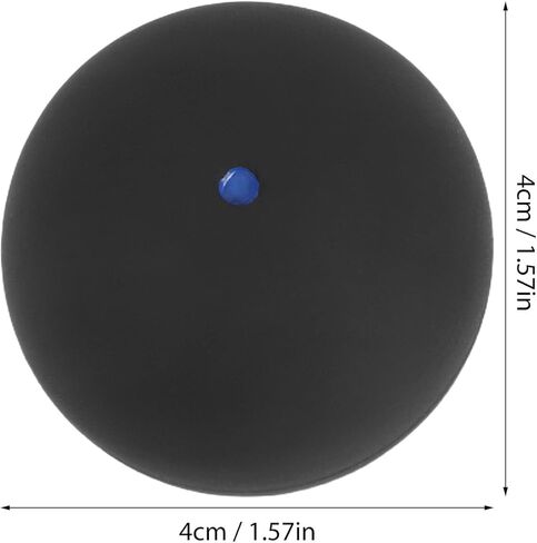 KALLORY Single Blue Dot Squash Ball Rubber High Elastic Squash Racket Ball for Beginner Competition Training Universal Sports Equipment in Saudi Arabia