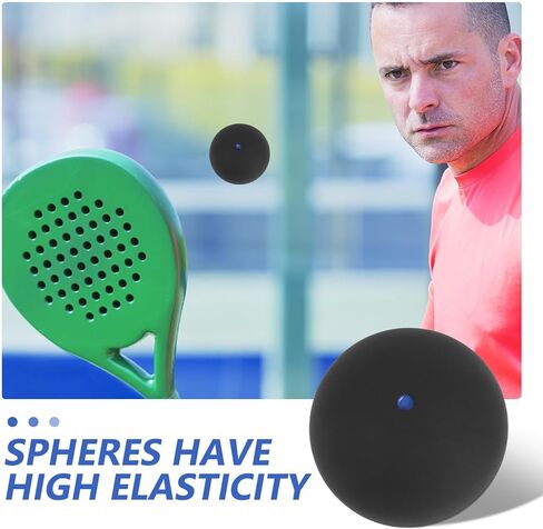KALLORY Single Blue Dot Squash Ball Rubber High Elastic Squash Racket Ball for Beginner Competition Training Universal Sports Equipment in Saudi Arabia
