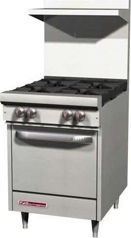 Southbend S-Series S24E 24'' Gas Range, 4 Open Burner, Standard Oven | 147,000 BTU in Saudi Arabia