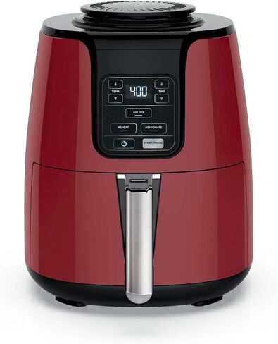 Ninja Air Fryer 4Qt | سلة 4-Quart Nonctick ، ​​طبخ منخفض الدهون | الجفاف ، إعادة تسخين ، هش | درجة الحرارة 105 ° F-400 ° F | طهاة 2 رطل البطاطس | وجبات صحية وسريعة | غسالة الصحون آمنة وسهلة التنظيف (أبيض) in Kuwait