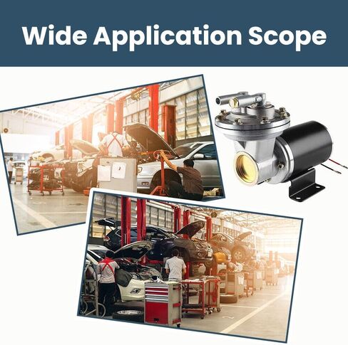 12 مضخة تفريغ معززة للطاقة الكهربائية مع مفتاح ضغط 18 بوصة إلى 22 بوصة جهاز تركيب خرطوم معدني أمامي يسار يمين 901-74587 in Kuwait