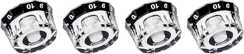 Banworks Guitar Control Knobs Imperial Size 24 Spline 2 Volume 2 Tone Control Knobs Dodecagon Top Hat Knobs for Gibson Les Paul LP SG Style Electric Guitars Pack of 4 JT/XN-13 in Saudi Arabia