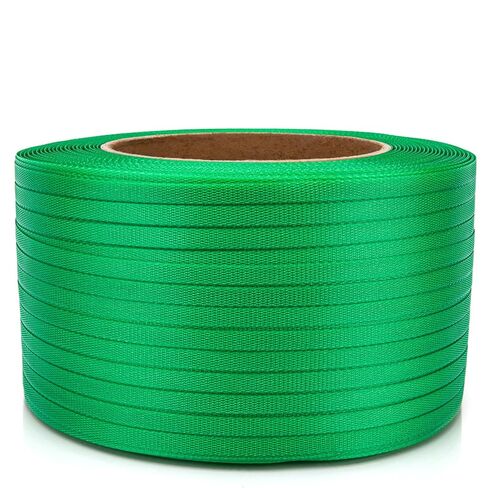Heavy Duty Packaging Strapping Banding Roll, Packaging Banding Strap, Poly Strapping, Polyester Strapping Band 3280' x 5/8" x 0.035"-485 lbs Break Strength Plastic Strapping (Green) in Kuwait