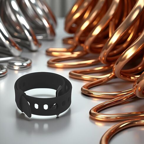 Black Rubber Utility Strap, Adjustable, Securing, Fastening, Bundling, Lashing, Short, Universal Fit for Passenger Car, ATV, Motorcycle,Material Handling Products in Saudi Arabia