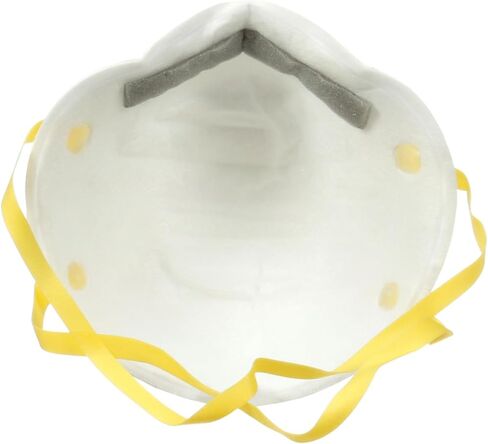 3M N95 Performance Respirator 8210, 2 Pack, Drywall Sanding, NIOSH-APPROVED N95, Advanced Filter Media For Easy Breathing, Cushioning Nose Foam, Adjustable Noseclip, Stretchable Straps (8210D2-DC) in Saudi Arabia