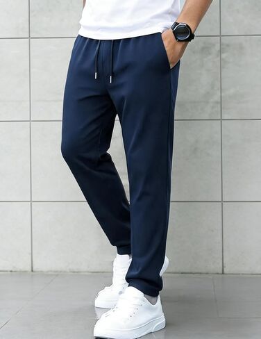 Men's Joggers Pants Lightweight Breathable Athletic Running Workout Track Pants in Saudi Arabia
