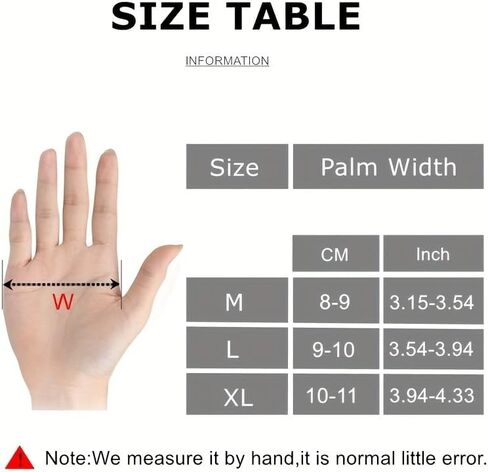 1 Pair Half Finger Anti-Slip Breathable Gym Fitness Cycling Outdoor Sports Gloves for Men and Women，Black M Size in Saudi Arabia