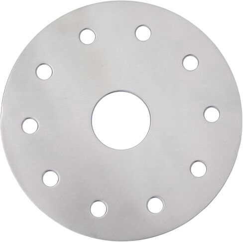 Jeffergarden Stainless Steel Heat Diffuser Converter Plate, Heat Diffuser Induction Converter, Slow Cooking Guides for Gas Stove and Glass Cooktop, Used with Cookware Accessories (Diameter 12.3CM) in Kuwait