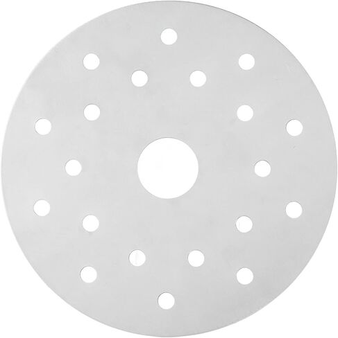 Jeffergarden Stainless Steel Heat Diffuser Converter Plate, Heat Diffuser Induction Converter, Slow Cooking Guides for Gas Stove and Glass Cooktop, Used with Cookware Accessories (Diameter 12.3CM) in Kuwait