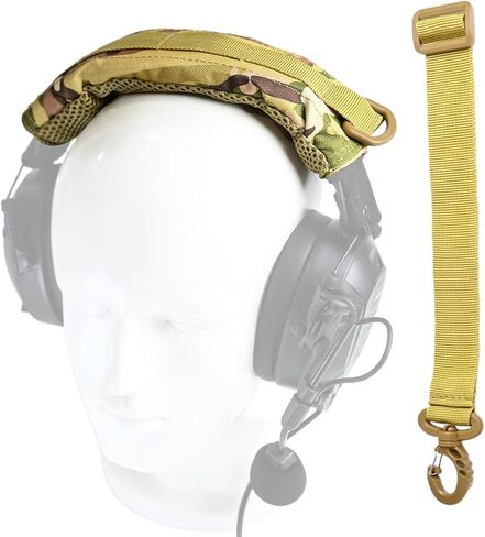 Tactical Modular Earmuff Cover Compatible with 3M, Howard Leight, Walker's, and Peltor hearing protectors (Camo) in Saudi Arabia