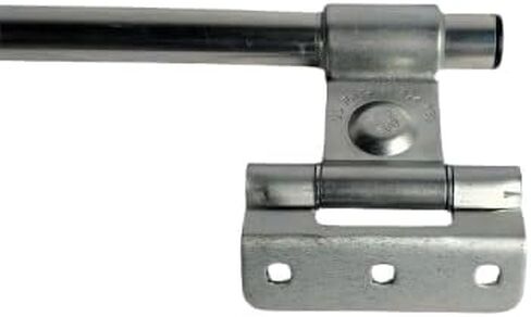 Trailer Cam Lock Door Latch (1 Pair) 36" L Tamperproof Hinge for Horse Cargo Enclosed Utility. Zinc Plated Finish to Deter corrision, Mount Hardware and hasp. in Kuwait