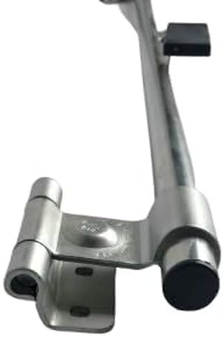 Trailer Cam Lock Door Latch (1 Pair) 36" L Tamperproof Hinge for Horse Cargo Enclosed Utility. Zinc Plated Finish to Deter corrision, Mount Hardware and hasp. in Kuwait