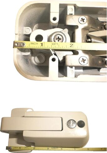 فضي رمادي دوار كام بار مقطورة مزلاج مقبض باب Cambar البضائع ث/قفل أبيض in Kuwait