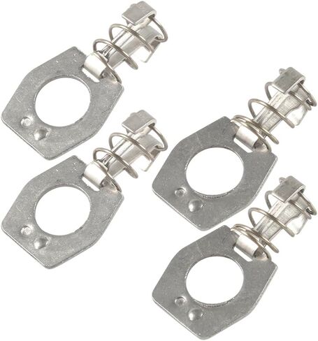 Cngoat41 Door Fastener Cover Water Heater Cam Lock Latch 4Pcs For RVs, Trailers, Campers Stainless Steel Silver in Saudi Arabia
