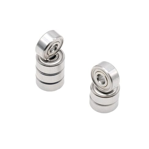 1Pcs S687-2ZZ W4 7x14x4 mm Stainless Steel Ball Bearing Rubber Seal Stainless Steel S687ZZ 687 Ball Bearings in Saudi Arabia