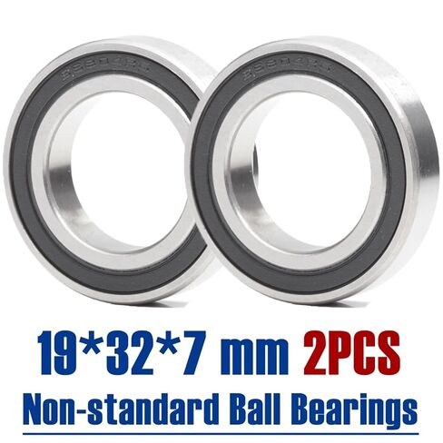 MR19327 Ball Bearings 19 * 32 * 7 mm (2 PCS) 6804/19 Bicycle Hub Front Rear Hubs Wheel 19327-2RS in Saudi Arabia