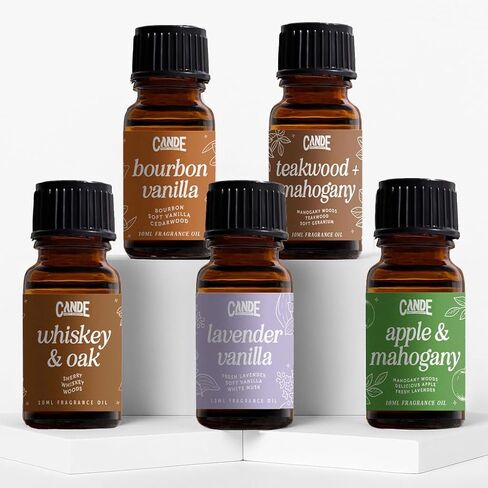 CANDECraftCo Premium Fragrance Oil Bundles – Diffuser Oils Fragrances Scented for Home, Candle Soap Making Supplies, Aromatherapy Blends for House (Fruity, 6-Pack) in Saudi Arabia