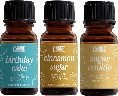 CANDECraftCo Premium Fragrance Oil Bundles – Diffuser Oils Fragrances Scented for Home, Candle Soap Making Supplies, Aromatherapy Blends for House (Fruity, 6-Pack) in Saudi Arabia