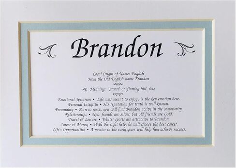 5 × 7 الاسم الأول للبنين - الأصل ، المعنى ، السمات الشخصية - حصيرة بيضاء وأزرق in Kuwait