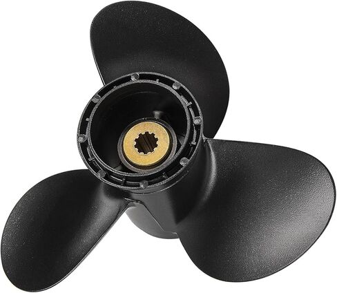 PropelTech 10 1/4 x13 Pitch Boat Propeller Aluminum Propeller fit Suzuki Outboard Motos DT20 DT25 DF25 DT30 DF30,3 Blades 10 Spline Tooth, Reference No.58100-96492-019，Rh in Saudi Arabia