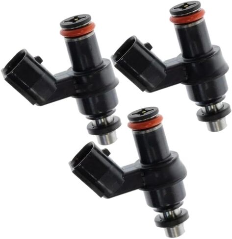 3 قطعة حاقن الوقود 16450-ZZ5-003 متوافق مع خارجي BF40D BF50D 40HP 50HP 2007-Up مشعب مدخل المحرك البحري in Saudi Arabia