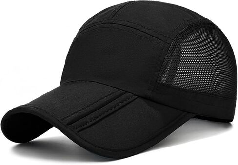 Hats for Men Momen-Outdoor Foldable Quick-Dry Baseball Cap in Saudi Arabia