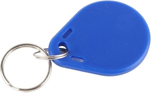 CHICIRIS 125KHz Access Control Keyfob Tag Token for Repeatable Entry, 50pcs Blue Key Chains for Elevator Keys, ID Card in Saudi Arabia