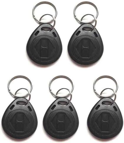 125 كيلو هرتز RFID fob علامات RFID قابلة للكتابة T5577 fob لكاتب RFID، متوافق مع قارئات تنسيق 1386 1326 H10301 وأنظمة التحكم في الوصول (20 قطعة) in Kuwait