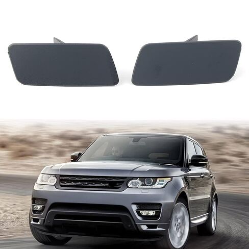 Motorbike Front Bumper Headlight Washer Nozzle Cover Cap Accessaries for Range Rover 2013-2017, 1 Pair Powersport in Saudi Arabia