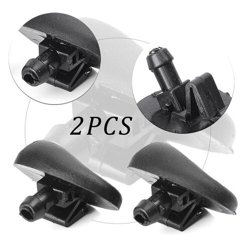 6438.J2 Windshield Washer Wiper Spring Nozzle Kit Plastic Black for Peugeot 206 All Models Car in Saudi Arabia