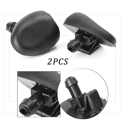 6438.J2 Windshield Washer Wiper Spring Nozzle Kit Plastic Black for Peugeot 206 All Models Car in Saudi Arabia