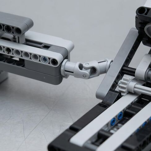 20pcs Grey Universal U Joint 3L Lot Pack, Joints Connectors Robot Parts, Technical Compatible Connectors Parts for Robotics Motors Advanced Building in Kuwait