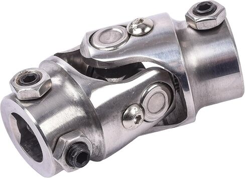 JEGS التوجيه U-المشترك | 3/4 � DD X 3/4 �-36 خدد | مطلي بالنيكل | واحدة لكل عبوة | الصلب المُشكل باستخدام الحاسب الآلي | تعمل بزاوية تصل إلى 30 درجة | محامل الإبرة لحركة سلسة in Kuwait