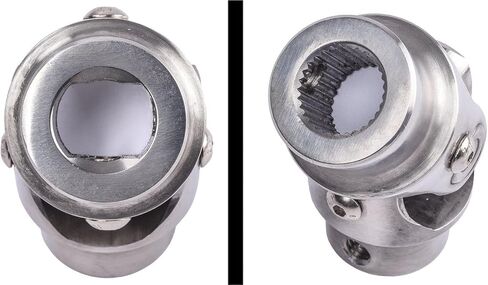 JEGS التوجيه U-المشترك | 3/4 � DD X 3/4 �-36 خدد | مطلي بالنيكل | واحدة لكل عبوة | الصلب المُشكل باستخدام الحاسب الآلي | تعمل بزاوية تصل إلى 30 درجة | محامل الإبرة لحركة سلسة in Kuwait