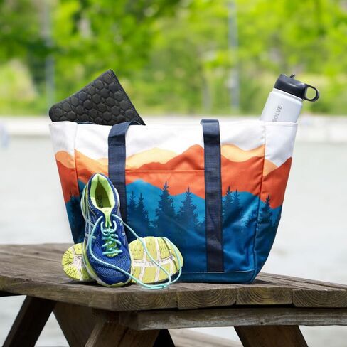 Gone For a Run Runner’s Tote Bag | Happy Hour Running Sports & Gym Bag | Running Accessory Bag for Men and Women in Saudi Arabia