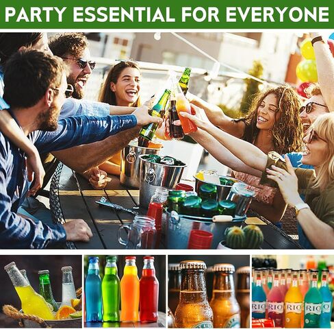 6 Pack Bottle Opener Keychain Set, Colorful Aluminum Alloy Beer Bottle Openers, Small Lightweight Keychain Opener for Beer, Soda & Can Opening, Pocket Bar Tool for Home, Camping & Parties in Kuwait