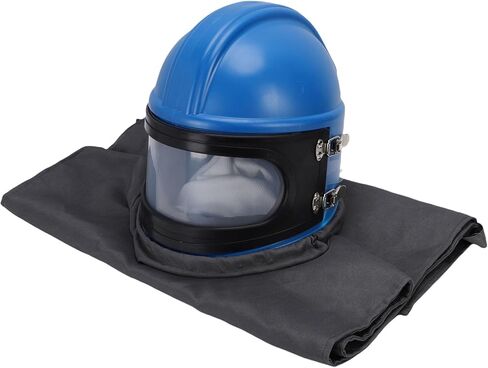 غطاء رأس Asixxsix Sandblasting، خوذة Sandblasting لتغذية الهواء مع عدسة واقية وبدلة خفيفة الوزن بدون أكمام لرش المناطق المحملة بالغبار in Saudi Arabia