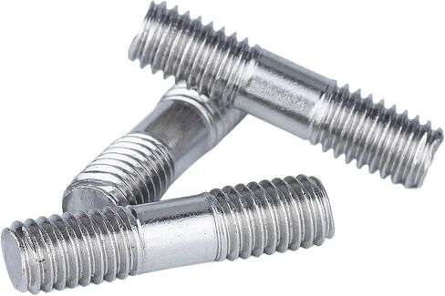 Double End Threaded Screw Rod Double End Thread Rod 304 Stainless Steel Stud Bolts Rod Tooth Stick Dual Head Threaded Bar M3 M4 M5 M6 M8 M10 M12 M14 M16(40mm,M12 (1pcs)) in Saudi Arabia