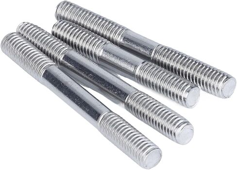 Double End Threaded Screw Rod Double End Thread Rod 304 Stainless Steel Stud Bolts Rod Tooth Stick Dual Head Threaded Bar M3 M4 M5 M6 M8 M10 M12 M14 M16(40mm,M12 (1pcs)) in Saudi Arabia