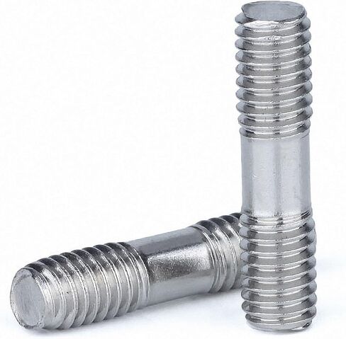 Double End Threaded Screw Rod Double End Thread Rod 304 Stainless Steel Stud Bolts Rod Tooth Stick Dual Head Threaded Bar M3 M4 M5 M6 M8 M10 M12 M14 M16(40mm,M12 (1pcs)) in Saudi Arabia