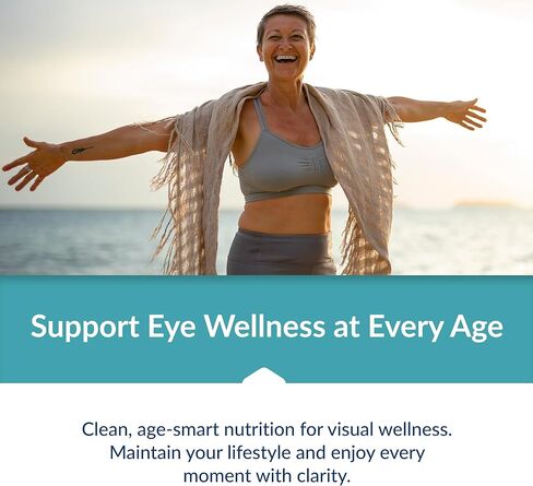 SANE MD PRO60+ Vision Reviver™ – Eye Supplement for Adults 60+ with Lutein, Zeaxanthin & Astaxanthin – 30 Capsules in Saudi Arabia