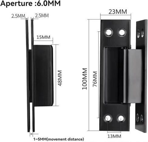 LNHF 4-Inch Concealed Door with Stainless Steel Wooden and Hinge in Saudi Arabia